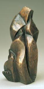 Priant bronze